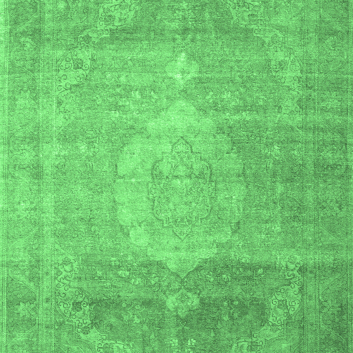 Persian Emerald Green Traditional Rug, tr3711emgrn