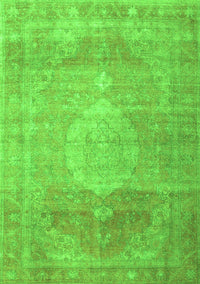 Persian Green Traditional Rug, tr3711grn