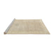 Sideview of Machine Washable Traditional Brown Rug, wshtr3712