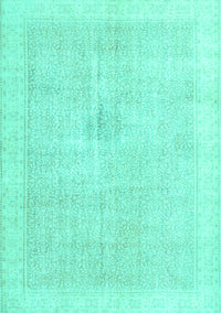 Persian Turquoise Traditional Rug, tr3712turq