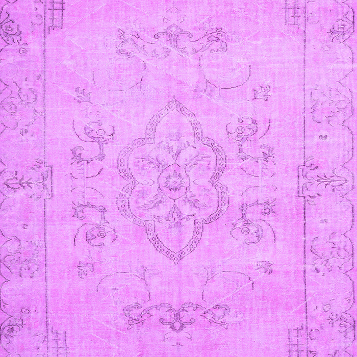 Machine Washable Persian Purple Traditional Area Rugs, wshtr3713pur