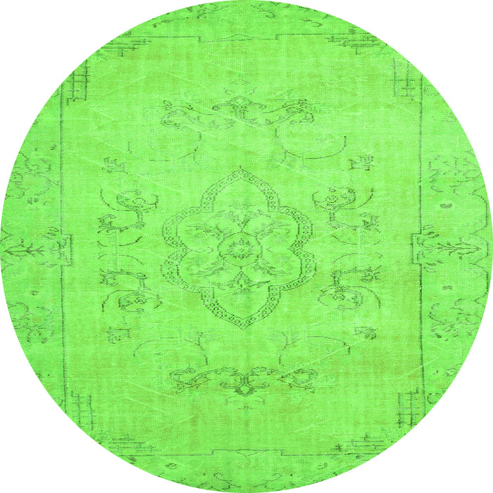 Machine Washable Persian Green Traditional Area Rugs, wshtr3713grn