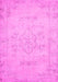 Machine Washable Persian Pink Traditional Rug, wshtr3713pnk