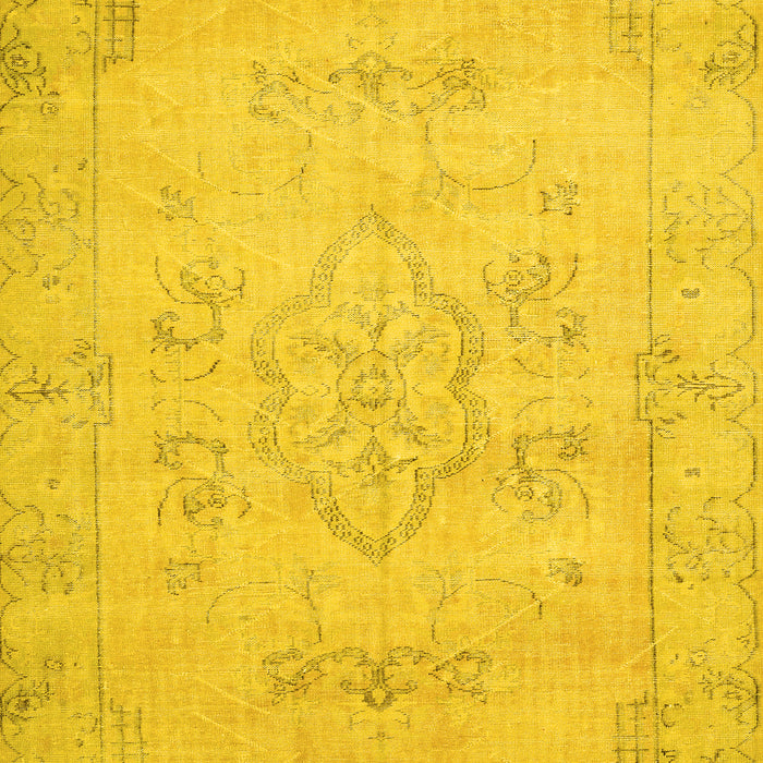 Persian Yellow Traditional Rug, tr3713yw