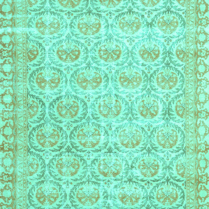 Persian Turquoise Traditional Rug, tr3714turq