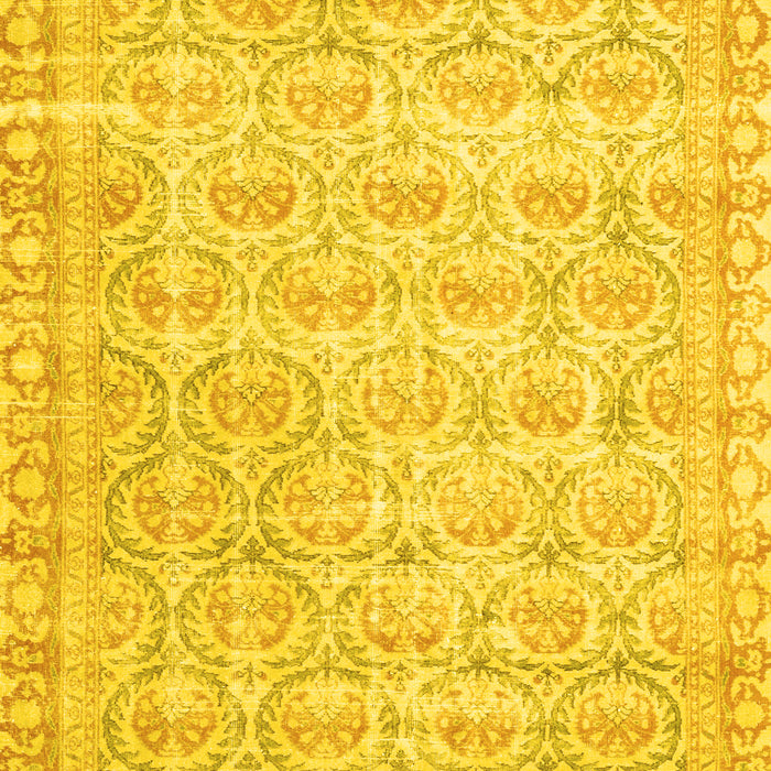 Persian Yellow Traditional Rug, tr3714yw