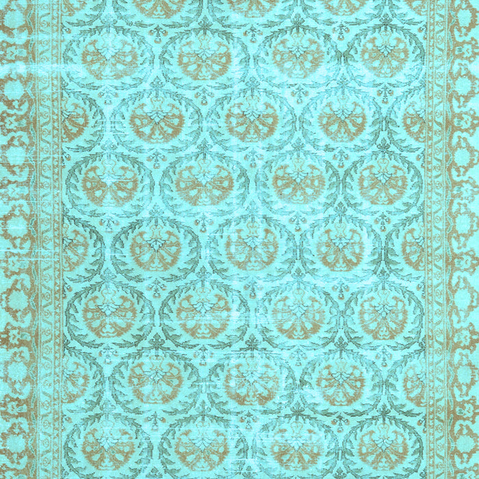 Persian Light Blue Traditional Rug, tr3714lblu