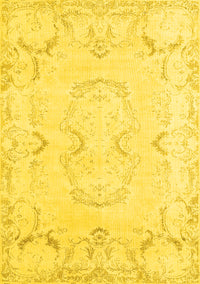 Persian Yellow Traditional Rug, tr3715yw