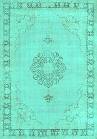 Persian Turquoise Traditional Rug, tr3716turq