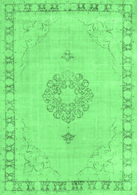 Persian Emerald Green Traditional Rug, tr3716emgrn