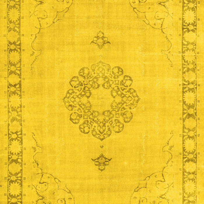 Persian Yellow Traditional Rug, tr3716yw