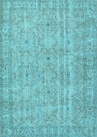 Persian Light Blue Traditional Rug, tr3717lblu