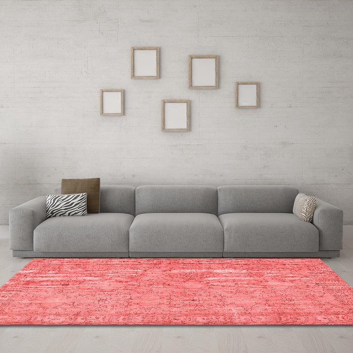 Traditional Red Washable Rugs