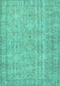 Persian Turquoise Traditional Rug, tr3717turq