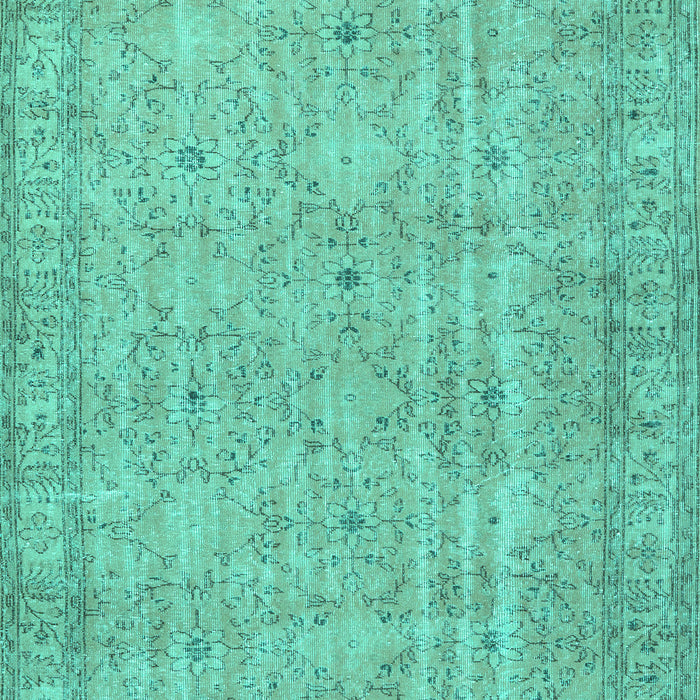 Persian Turquoise Traditional Rug, tr3717turq