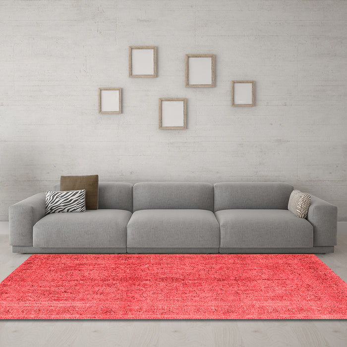 Traditional Red Washable Rugs