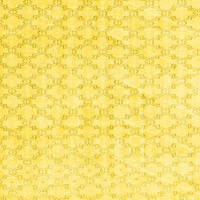 Persian Yellow Traditional Rug, tr3719yw