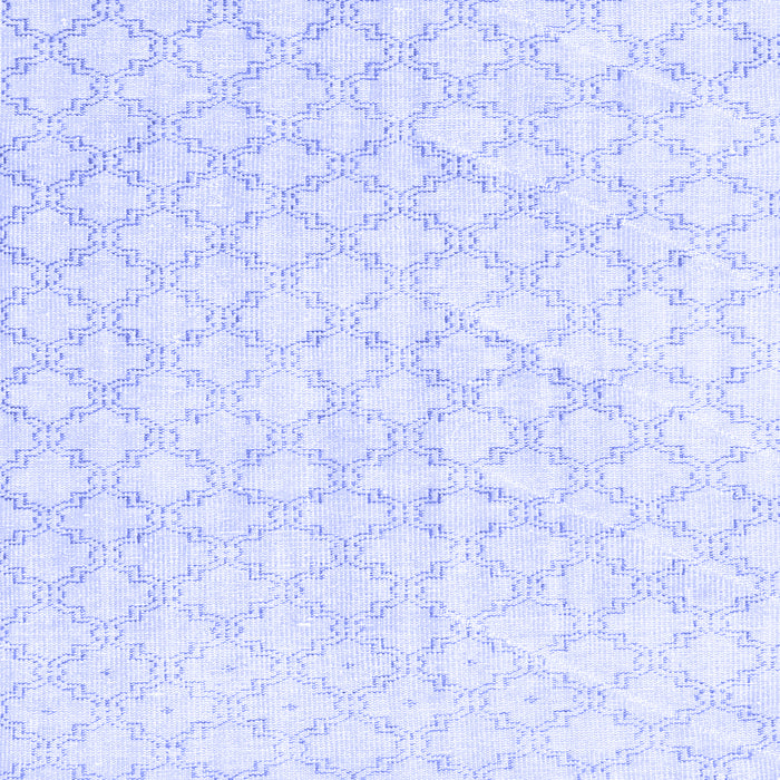 Machine Washable Persian Blue Traditional Rug, wshtr3719blu