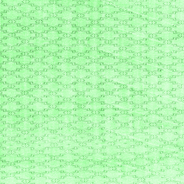 Square Machine Washable Persian Emerald Green Traditional Area Rugs, wshtr3719emgrn