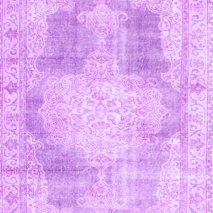 Machine Washable Persian Purple Traditional Area Rugs, wshtr3720pur