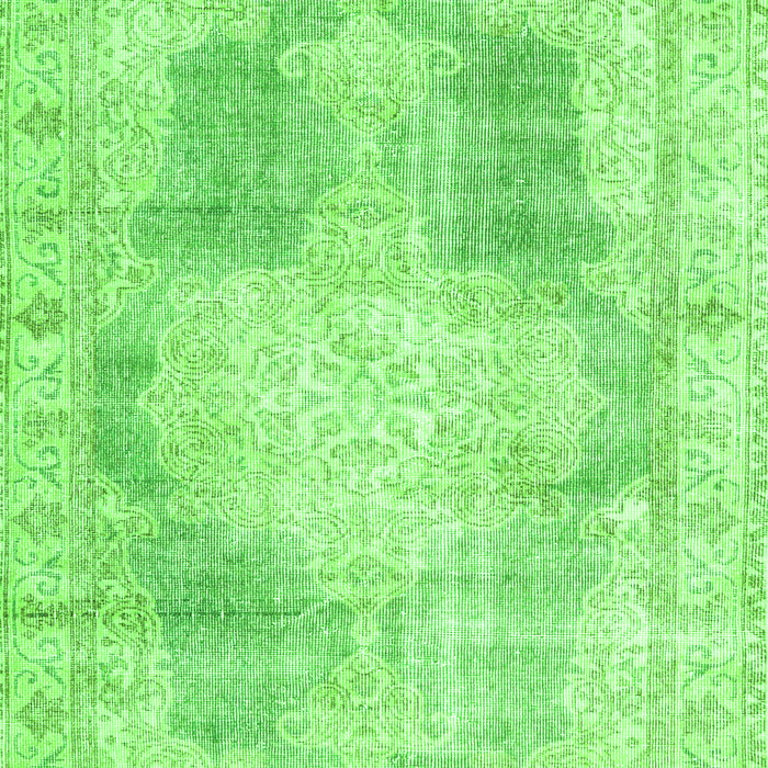 Persian Green Traditional Rug, tr3720grn