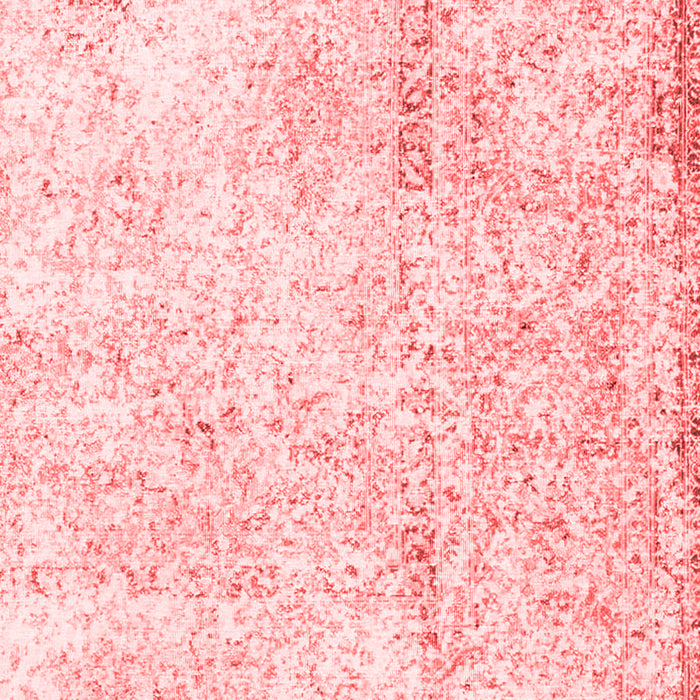 Machine Washable Persian Red Traditional Rug, wshtr3721red