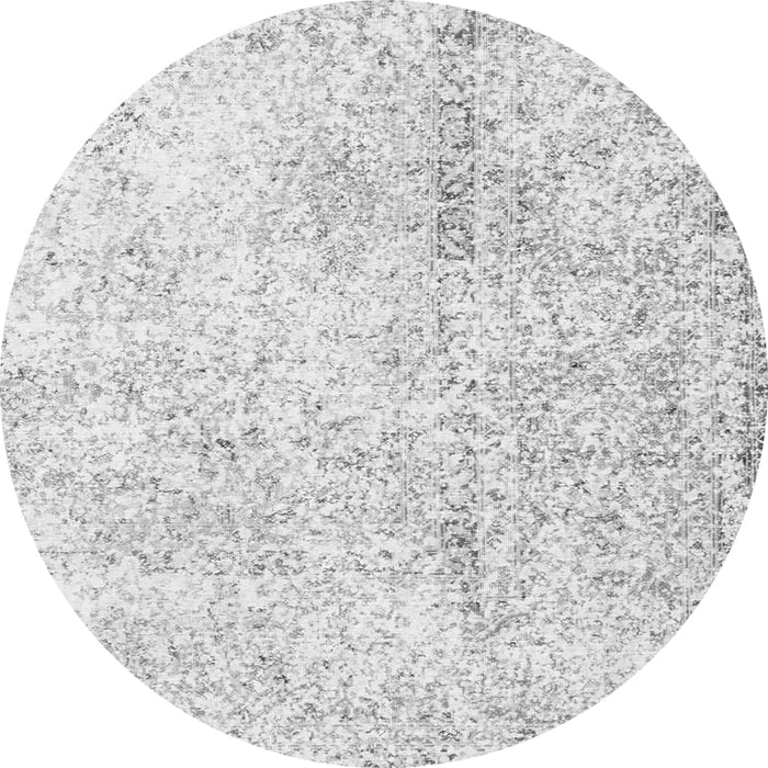 Machine Washable Persian Gray Traditional Rug, wshtr3721gry