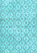 Persian Light Blue Traditional Rug, tr3722lblu