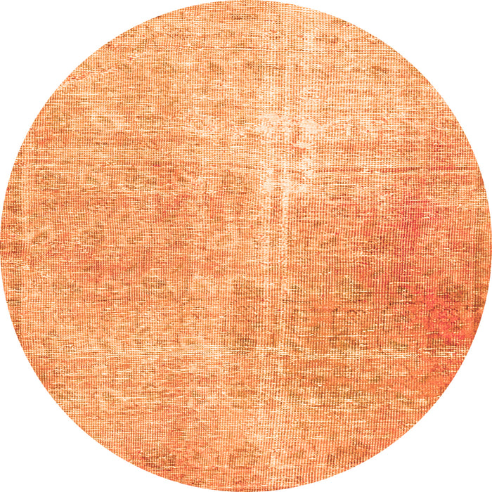 Machine Washable Persian Orange Traditional Area Rugs, wshtr3723org