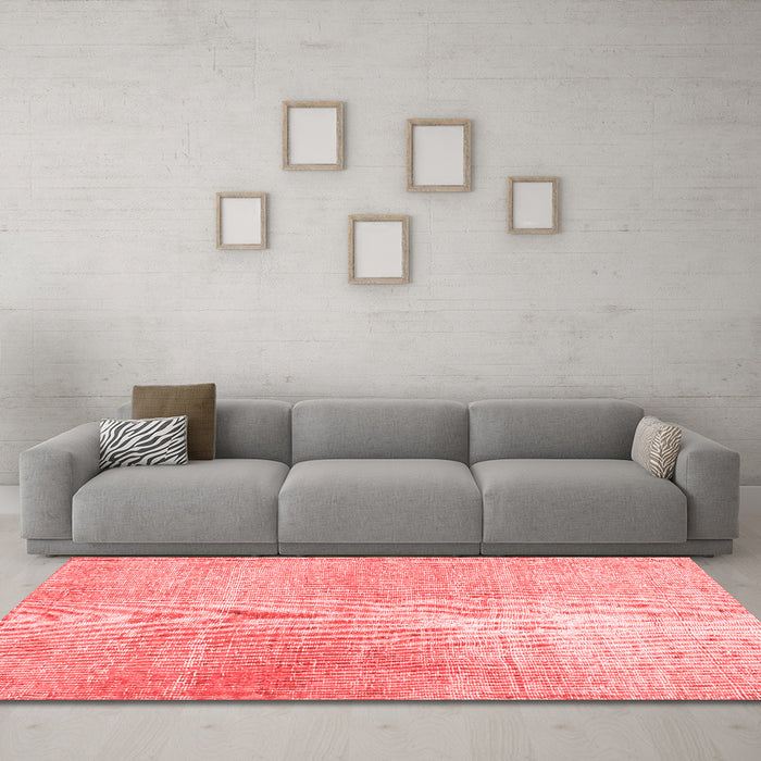 Traditional Red Washable Rugs