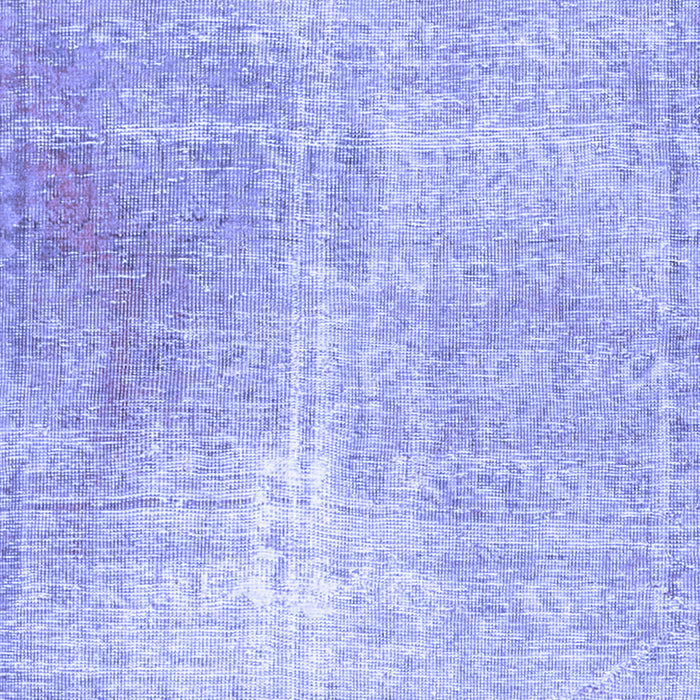 Machine Washable Persian Blue Traditional Rug, wshtr3723blu