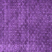 Square Persian Purple Bohemian Rug, tr3724pur