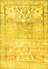 Persian Yellow Traditional Rug, tr3725yw