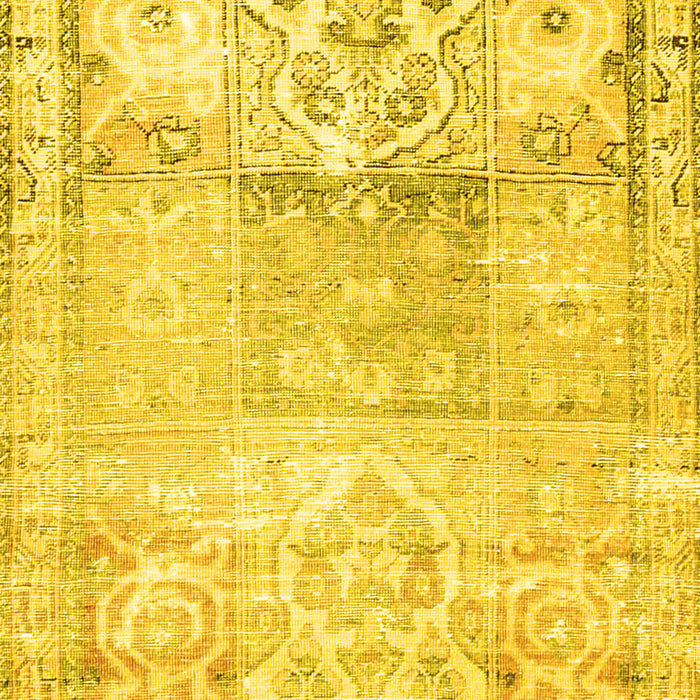 Persian Yellow Traditional Rug, tr3725yw