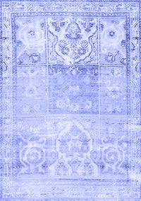 Persian Blue Traditional Rug, tr3725blu