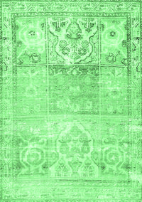 Persian Emerald Green Traditional Rug, tr3725emgrn