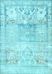 Persian Light Blue Traditional Rug, tr3725lblu