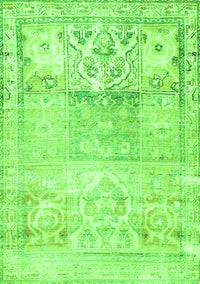 Persian Green Traditional Rug, tr3725grn