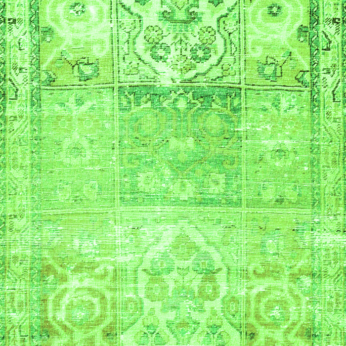 Persian Green Traditional Rug, tr3725grn