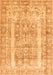 Persian Orange Traditional Rug, tr3726org
