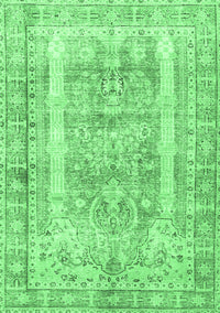 Persian Emerald Green Traditional Rug, tr3726emgrn