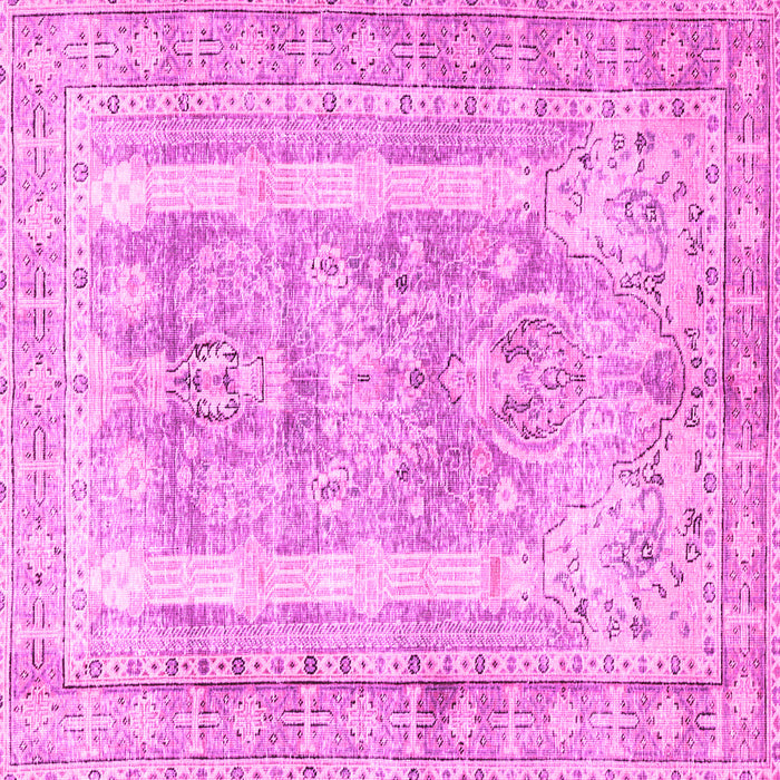 Square Persian Pink Traditional Rug, tr3726pnk