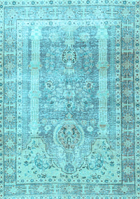 Persian Light Blue Traditional Rug, tr3727lblu