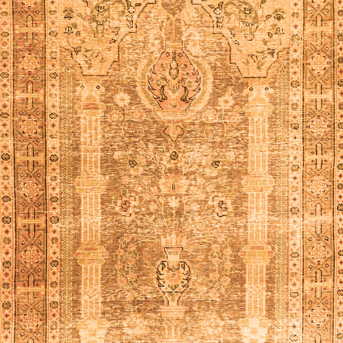 Persian Orange Traditional Rug, tr3727org