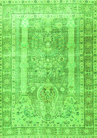 Persian Green Traditional Rug, tr3727grn