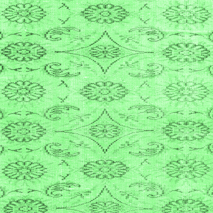 Persian Emerald Green Traditional Rug, tr3728emgrn