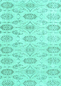 Persian Turquoise Traditional Rug, tr3728turq