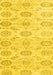 Machine Washable Persian Yellow Traditional Rug, wshtr3728yw