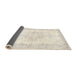 Sideview of Traditional Blanched Almond Beige Persian Rug, tr3729