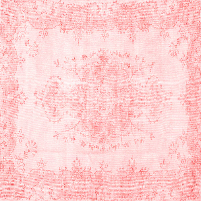 Machine Washable Persian Red Traditional Rug, wshtr3729red